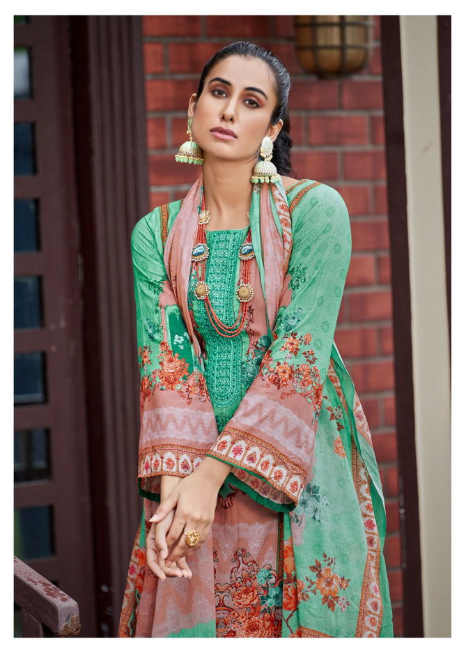 AZA VOL4 Pakistani Cotton Suits Catalog